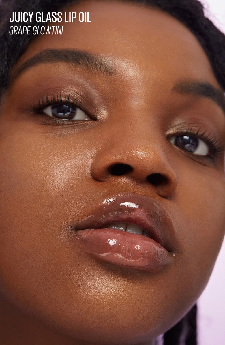 Kaja Juicy Glass Lip Oil, Alternate, color, Grape Glowtini