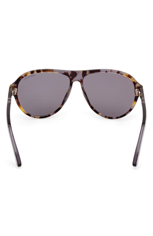 Tom Ford Quincy 59mm Pilot Sunglasses