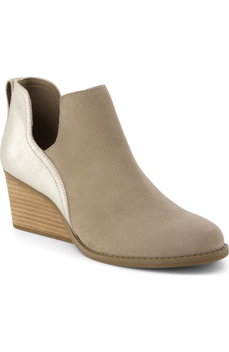 TOMS Gwen Wedge Bootie, Main, color, Natural