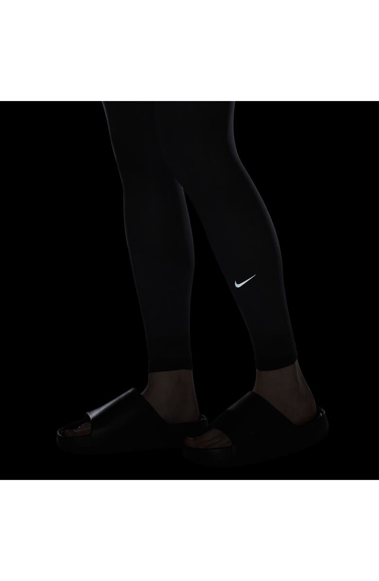 Nike One University High Waist Leggings, Alternate, color, Black/ Black