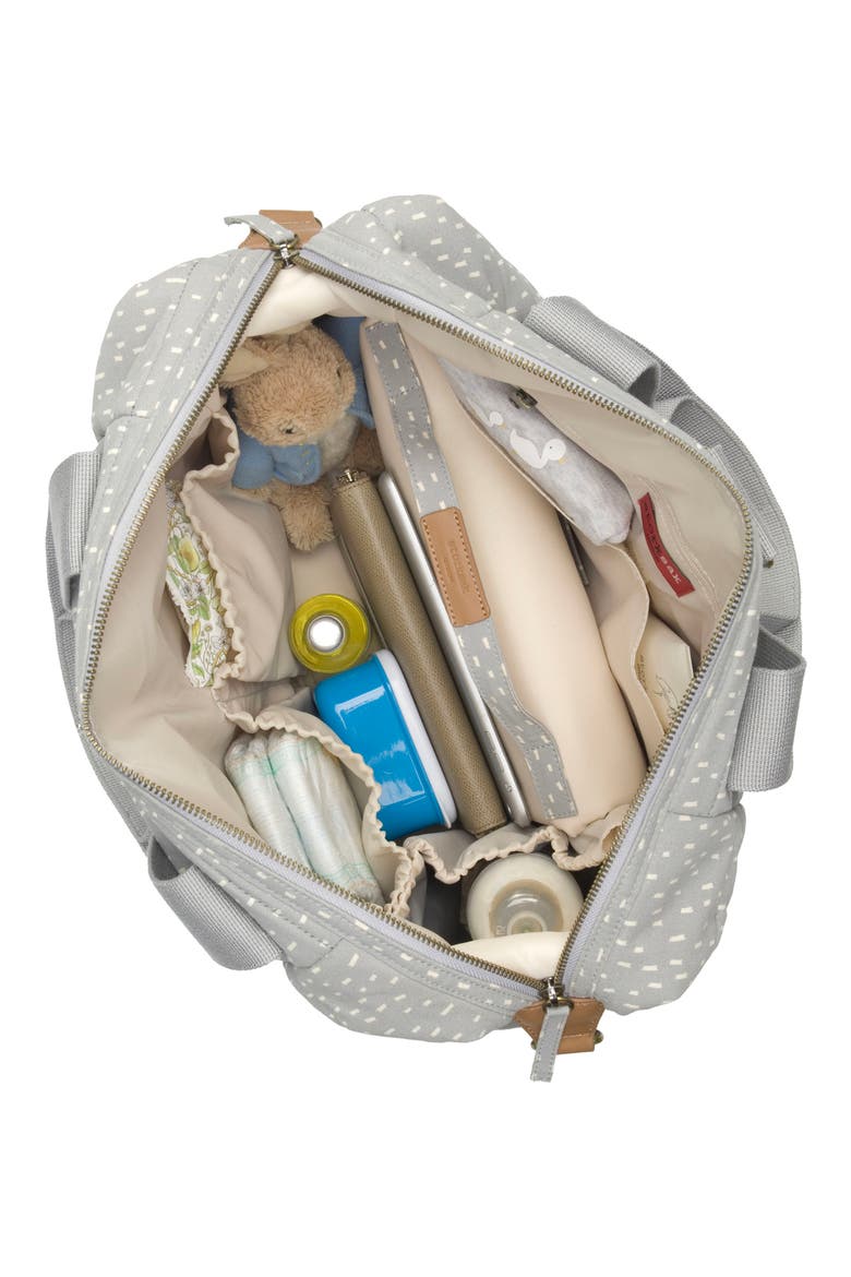 Organic Cotton Diaper Tote, Alternate, color, GREY