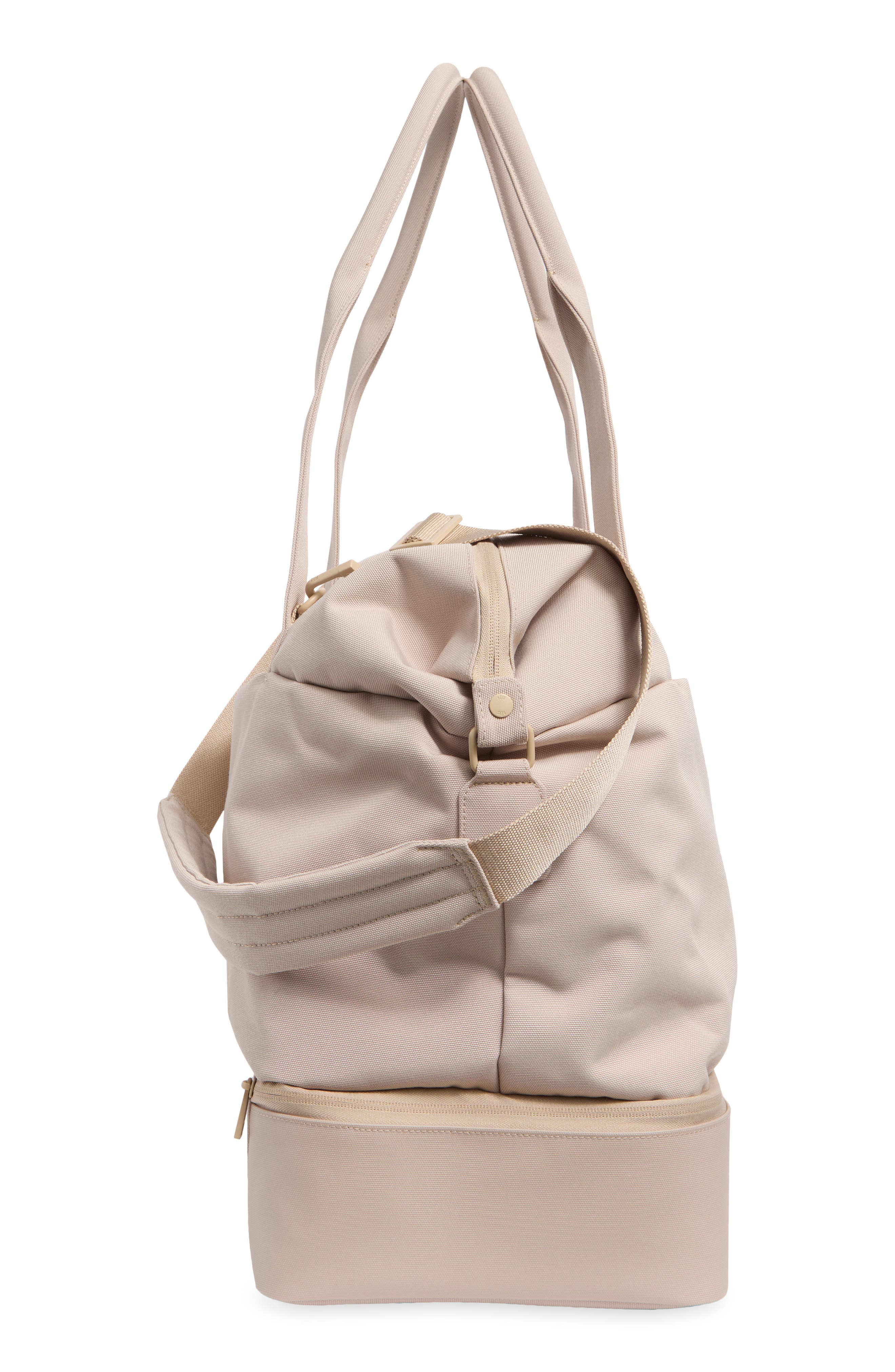 The Weekender Bag, Alternate, color, BEIGE