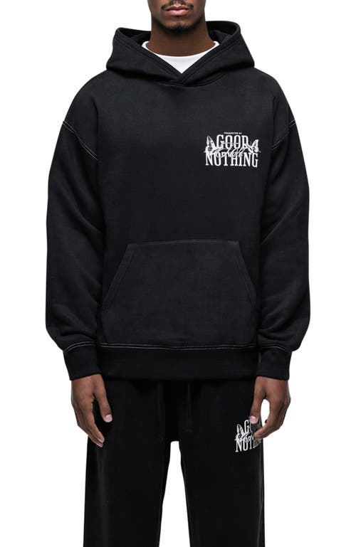 Good For Nothing Dakota Relaxed Hoodie in Black  product