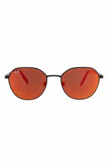 Gender Inclusive Core 50mm Polarized Round Sunglasses