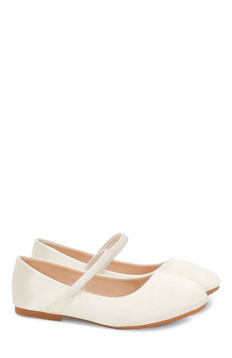 Freeman Satin Mary Jane Flats