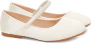 Kailee P Freeman Satin Mary Jane Flats