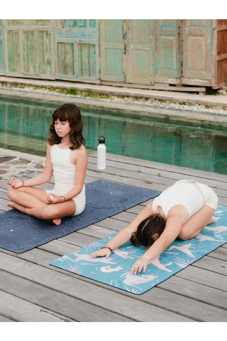 Combo Kid's Yoga Mat - 2-in-1, Alternate, color, Celestial