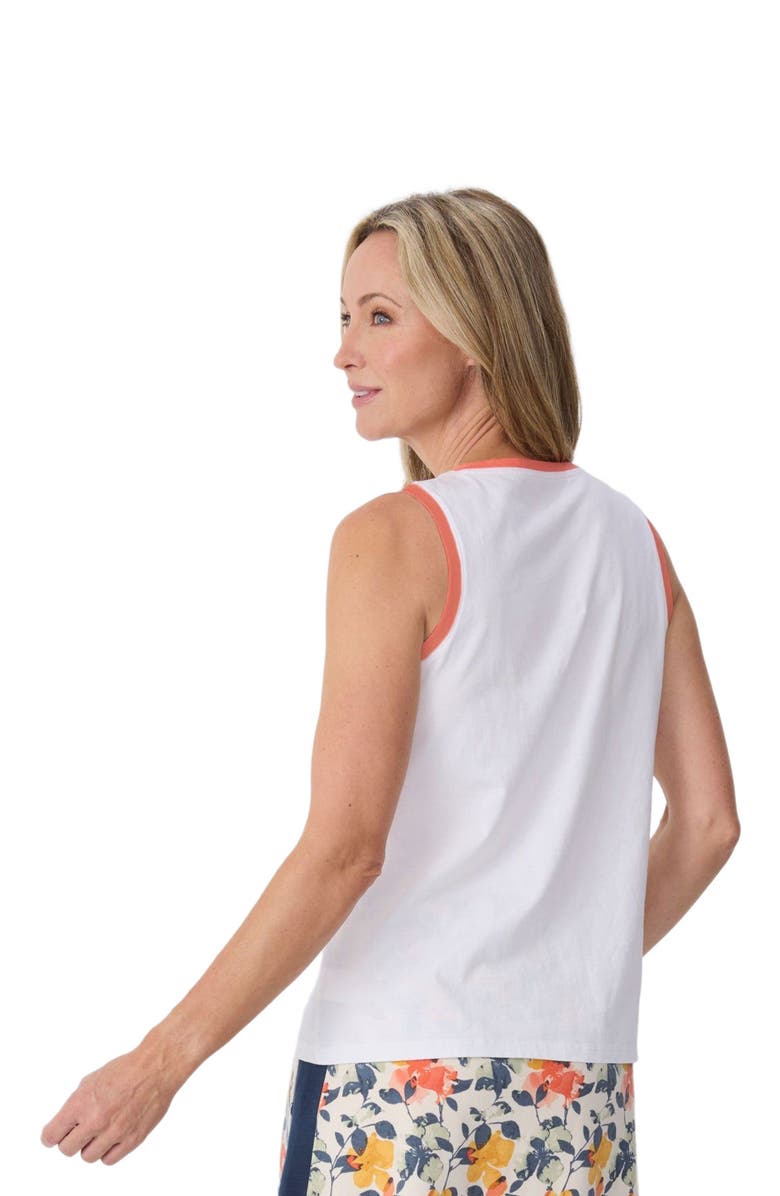 Krimson Klover Go To Graphic Tank Top, Alternate, color, White