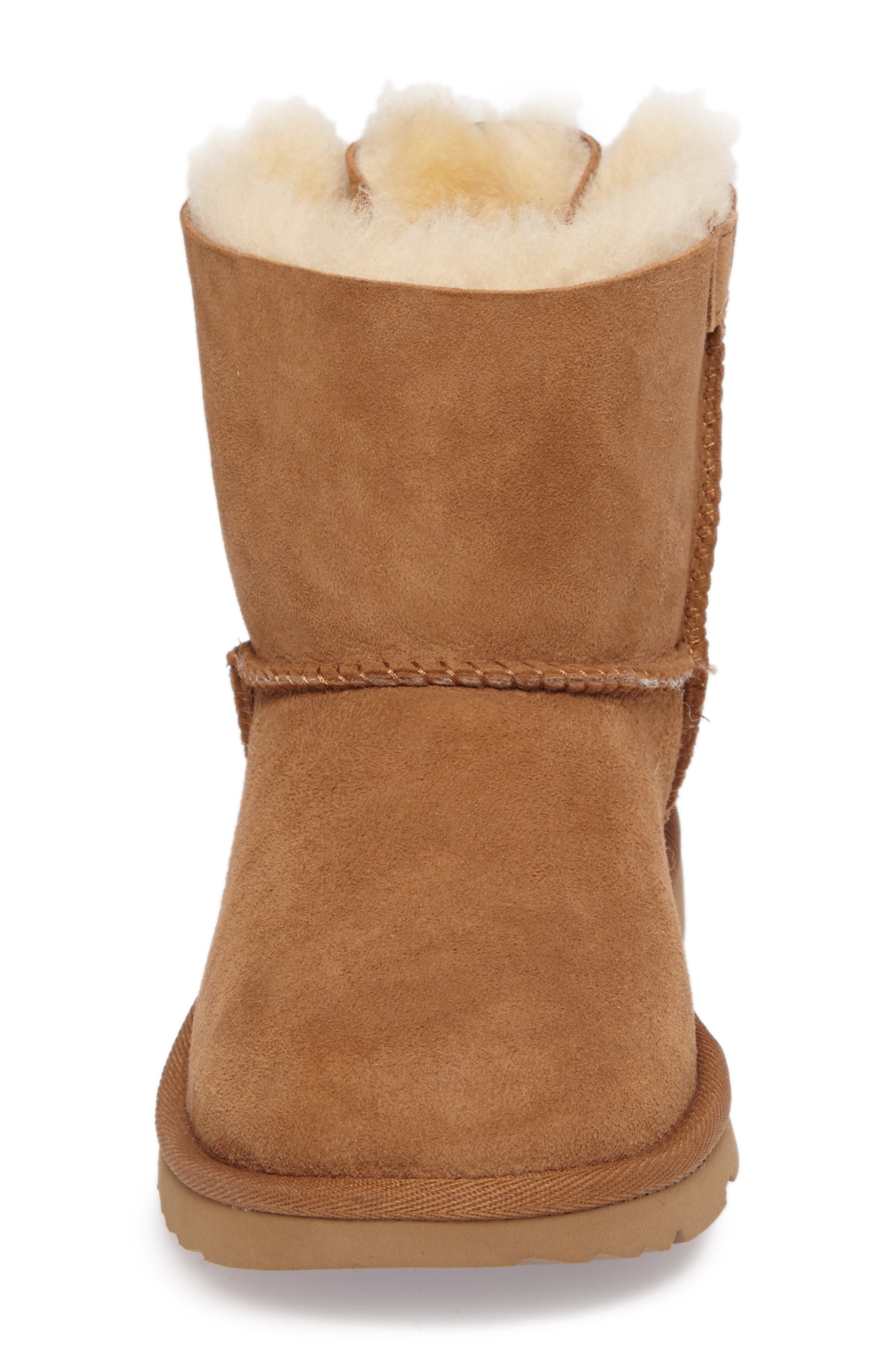 UGG<sup>®</sup> Mini Bailey Bow II Water Resistant Bootie, Alternate, color, Chestnut