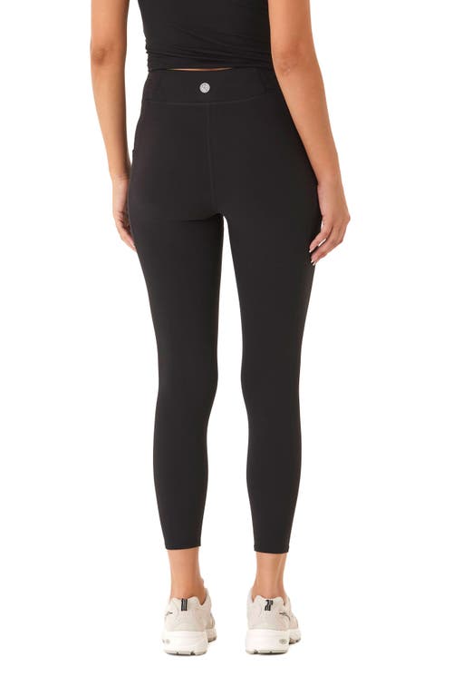 Threads 4 Thought Elena High Waist Pocket 7/8 Leggings In Jet Black