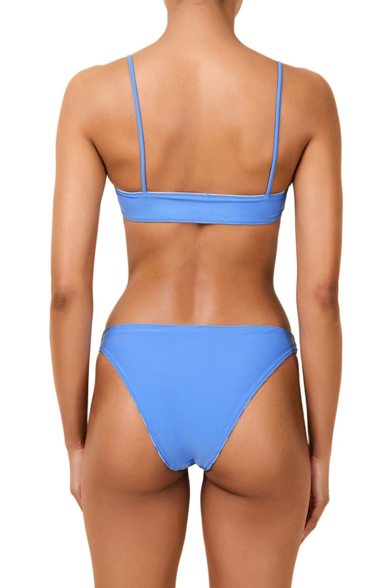 The Daniela Stripe Bikini Top, Alternate, color, SUNSET STRIPE MARINA BLUE