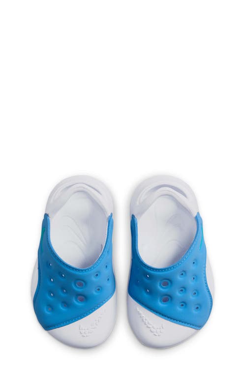 Nike Sol Water Friendly Clog In Blue/white/dusty Cactus