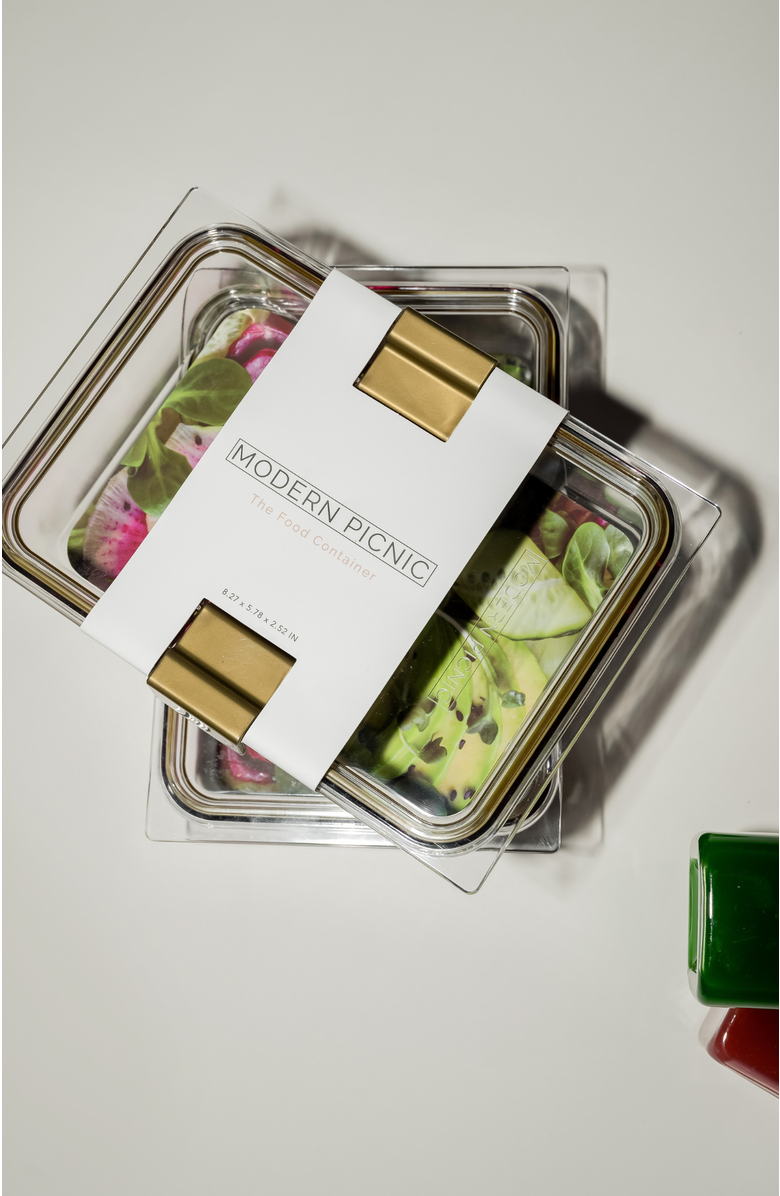 Modern Picnic THE CONTAINER - 10 SET, Alternate, color, Clear