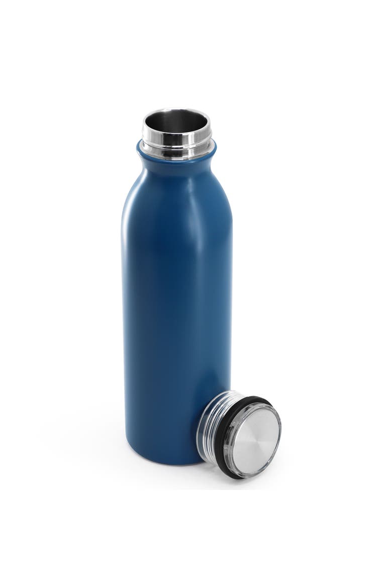 4 Piece 20 Ounce Double Wall Steel Thermal Bottle, Alternate, color, Blue