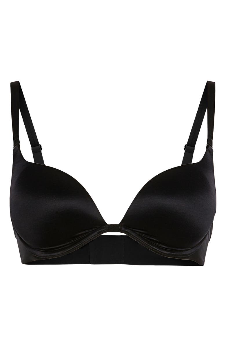 Wolford Sheer Touch Underwire Push-Up Demi Bra, Alternate, color, 