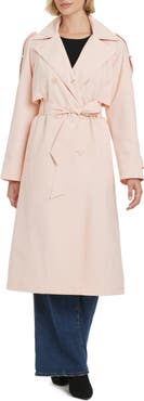 Kate Spade Water Resistant Double Breasted Trench Coat