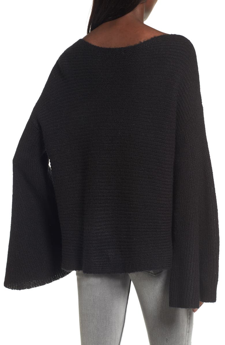 BP. Flare Sleeve Sweater, Alternate, color,