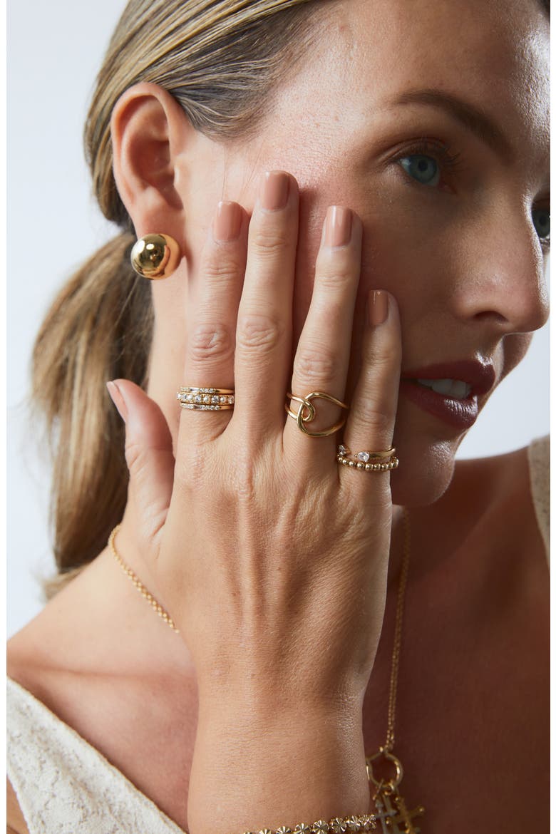 Marilyn Earrings, Alternate, color, GOLD
