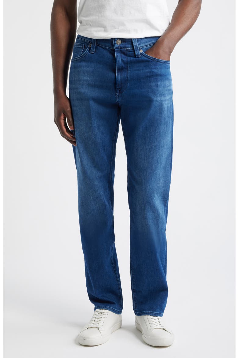 Zach Straight Leg Jeans, Main, color, DARK AIR-LITE
