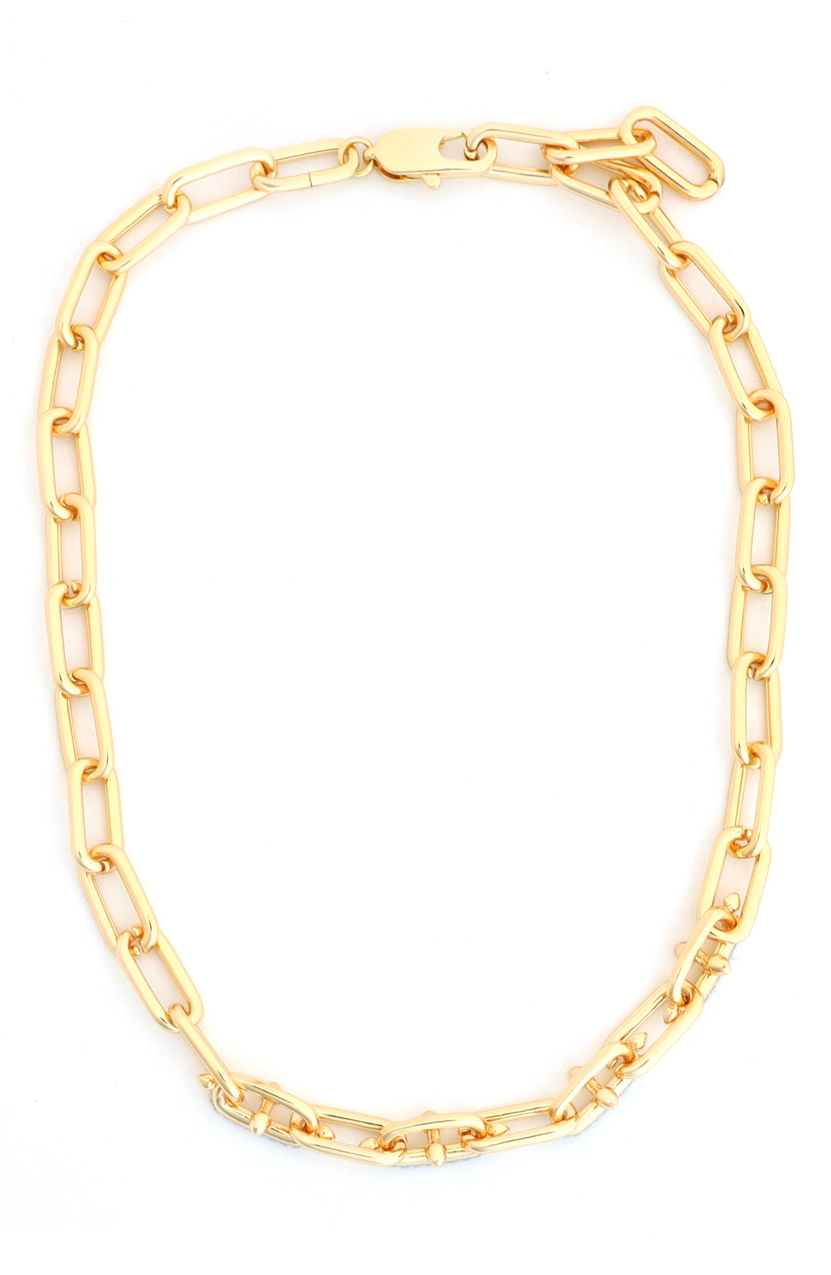 Panacea Paper Clip Chain Necklace