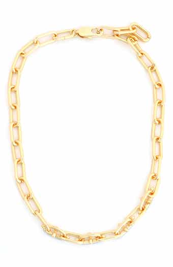 Paper Clip Chain Necklace