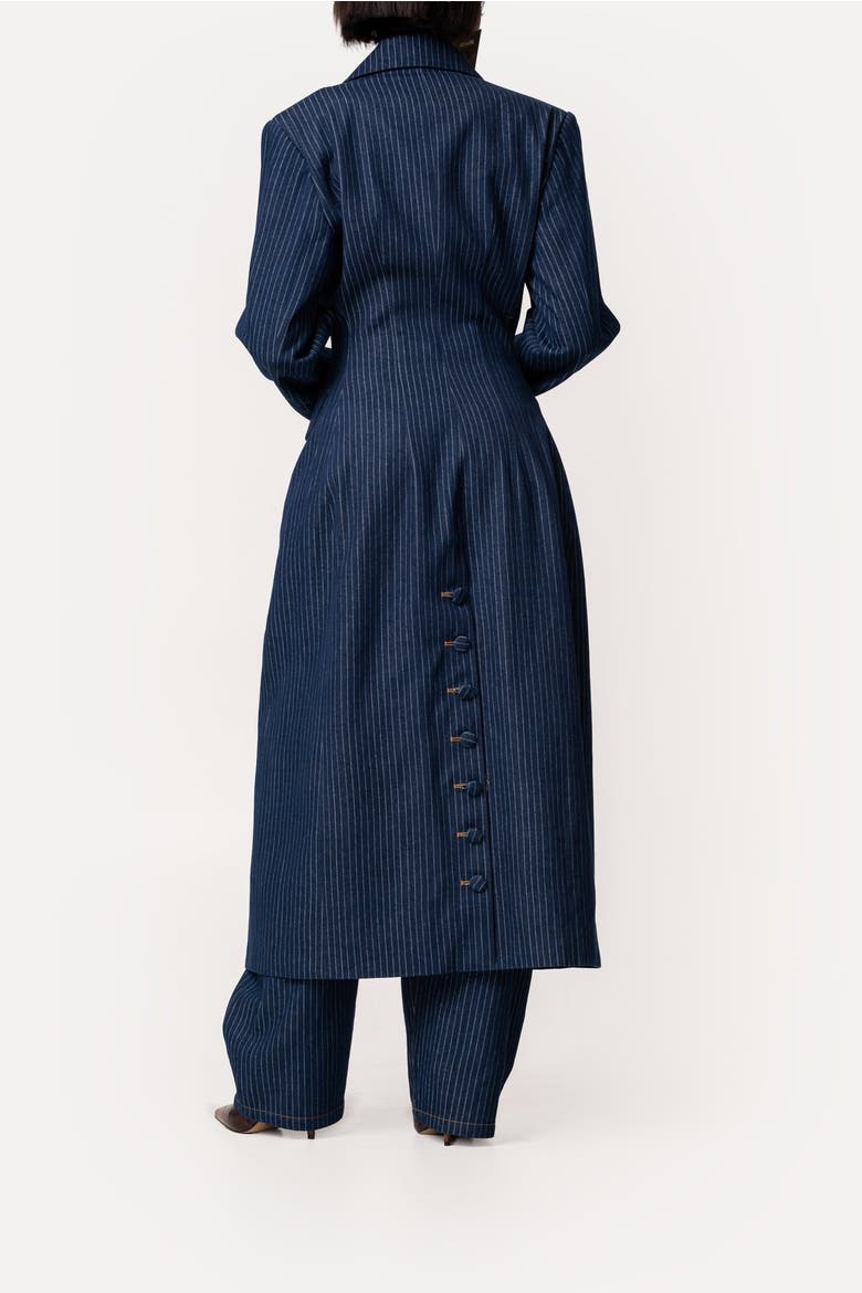Eden Long Jacket, Alternate, color, Denim