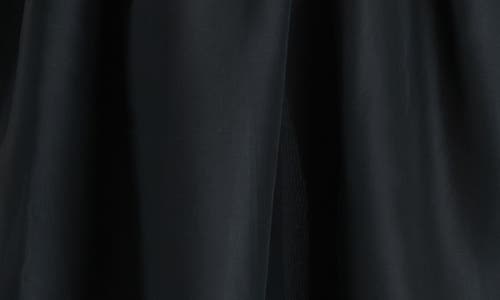 Khaite Colette Silk Organza Gown In Black