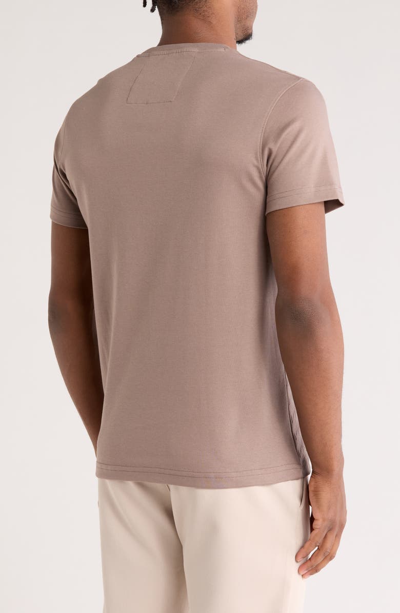 DENIM AND FLOWER Textured T-Shirt, Alternate, color, 