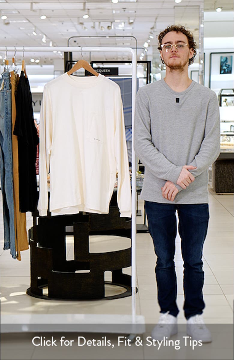 OG Mercerized Long Sleeve T-Shirt, sales video thumbnail