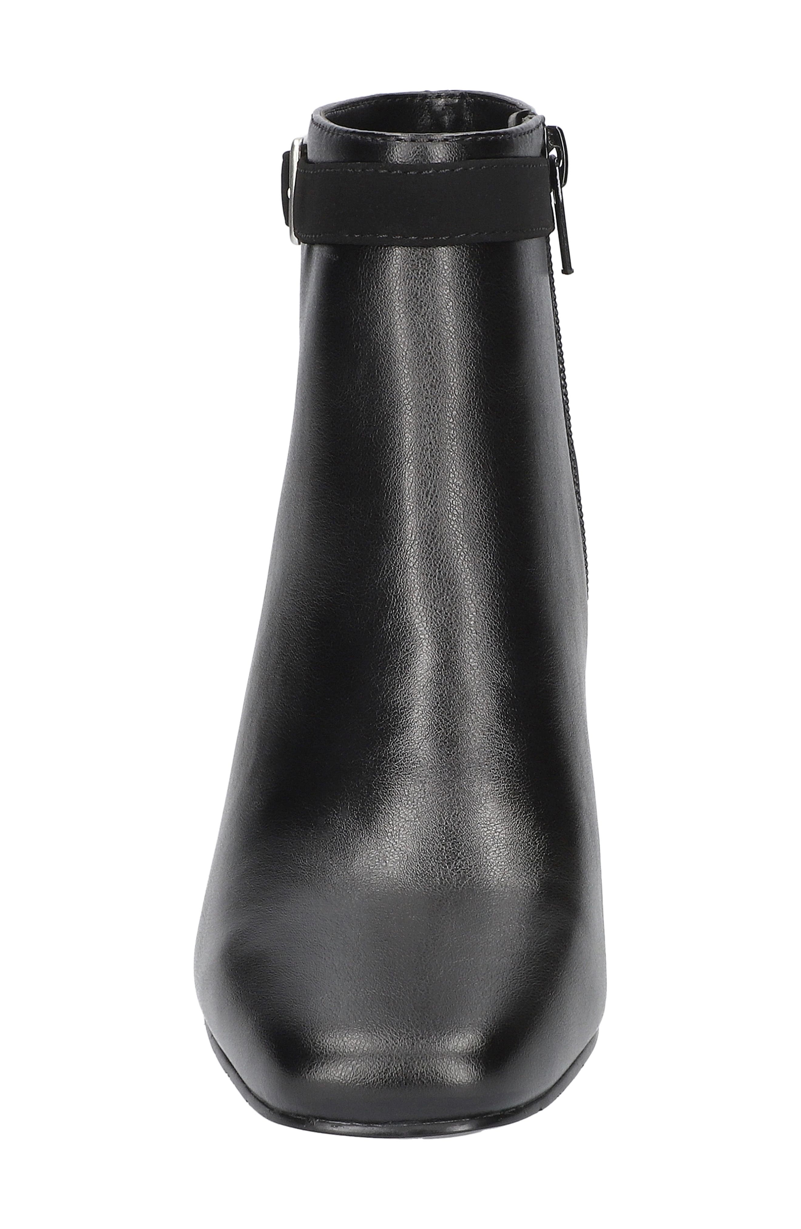 EASY STREET Winnipeg Block Heel Bootie, Alternate, color, Black/ Lamy