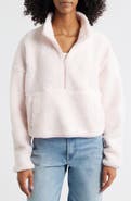 HAPPY CAMP3R Snow Angel Elle Embroidered Faux Fur Pullover