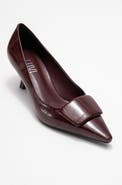 Prologue Shoes Marcia Buckle Pointed Toe Pump