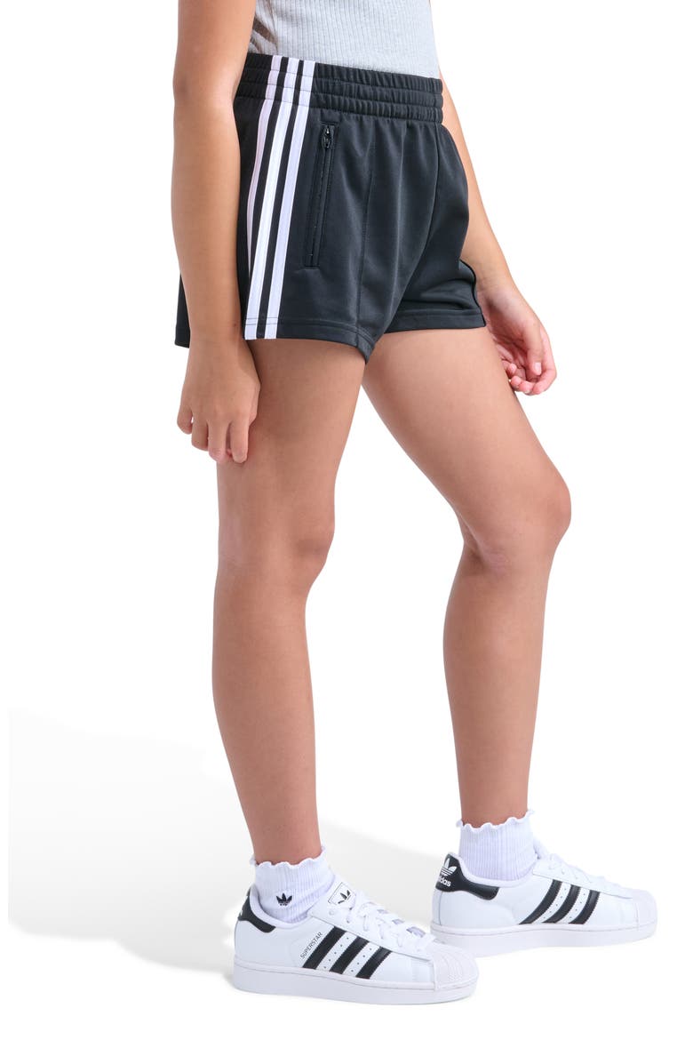 Kids' Firebird Recycled Polyester Shorts, Alternate, color, BLACK