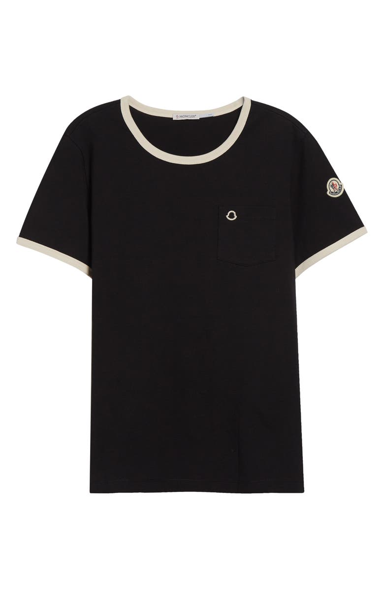 Moncler Ringer T-Shirt, Main, color, Black