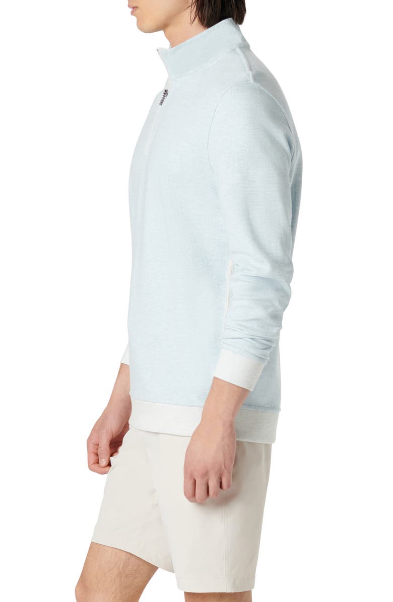 Bugatchi Quarter Zip Pullover, Alternate, color, 