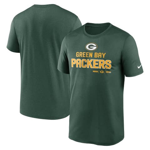 Men's Nike Green Green Bay Packers Legend Community Performance T-Shirt
