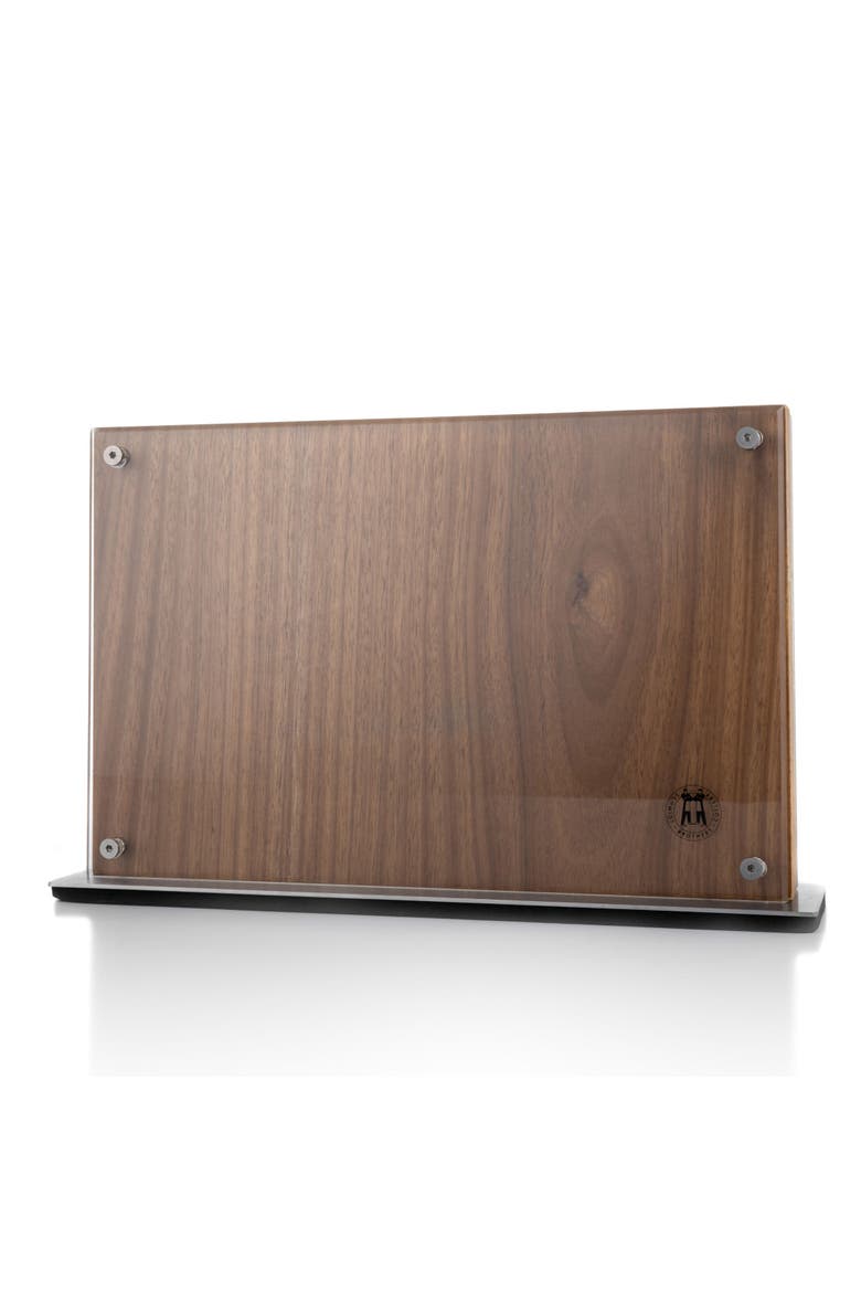 Acacia Downtown Knife Block, Main, color, Brown