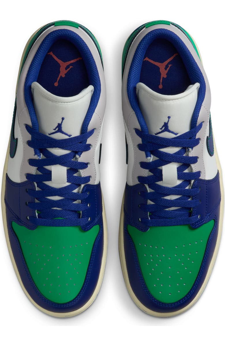 Jordan Air Jordan 1 Low Sneaker, Alternate, color, Sail/ Stadium Green