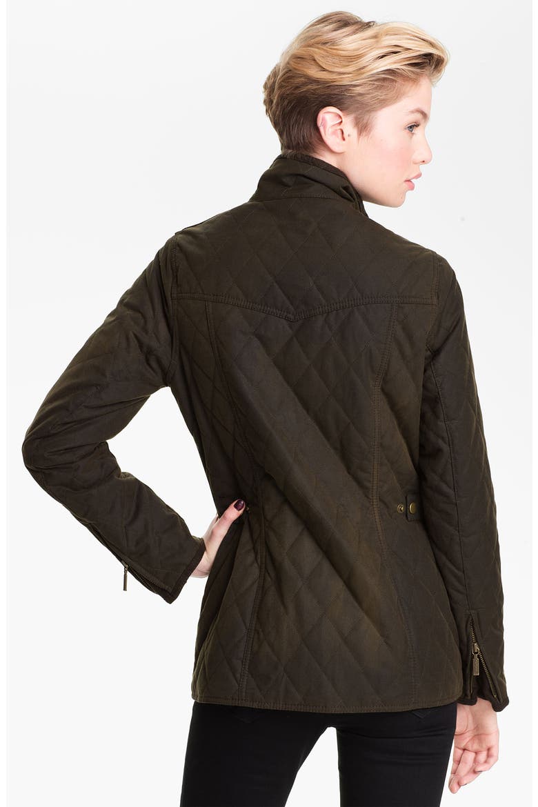 Quilted Utility Jacket, Alternate, color, OLIVE
