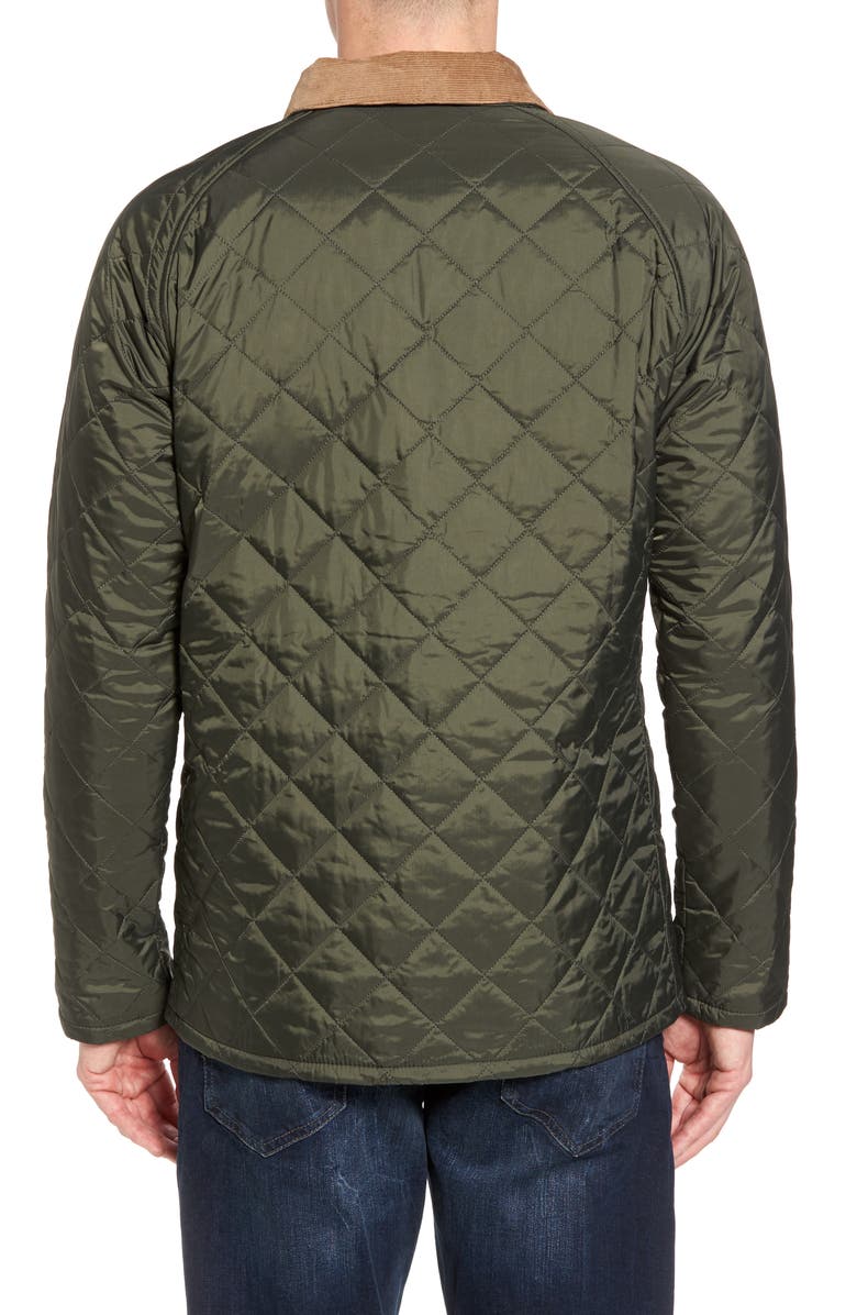 Barbour 'Canterdale' Slim Fit Water-Resistant Diamond Quilted Jacket, Alternate, color,
