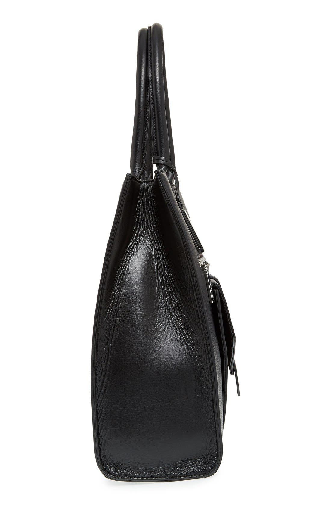 Halogen<sup>®</sup> 'Belltown' Leather Tote, Alternate, color, 