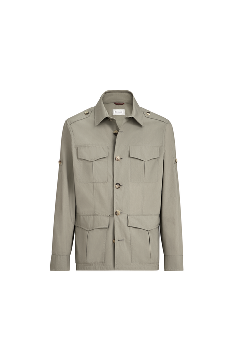 Water-resistant safari jacket