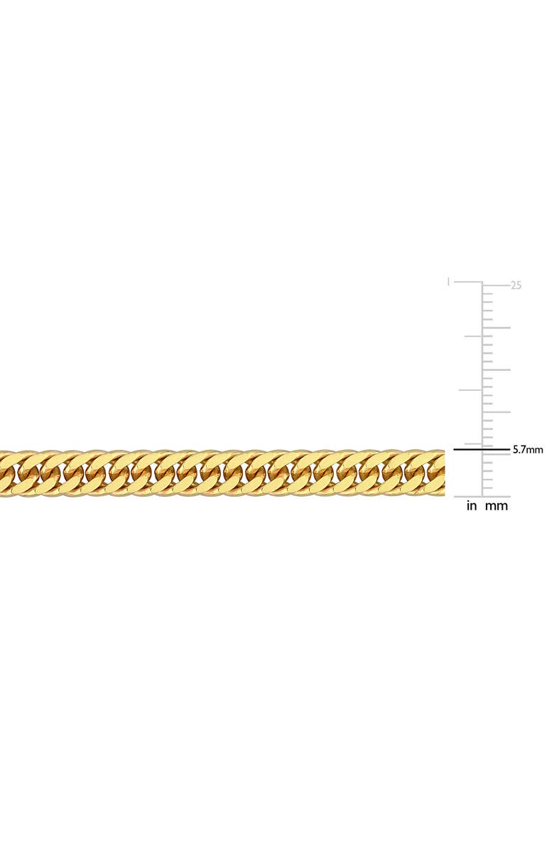 DELMAR Double Curb Link Bracelet, Alternate, color, 