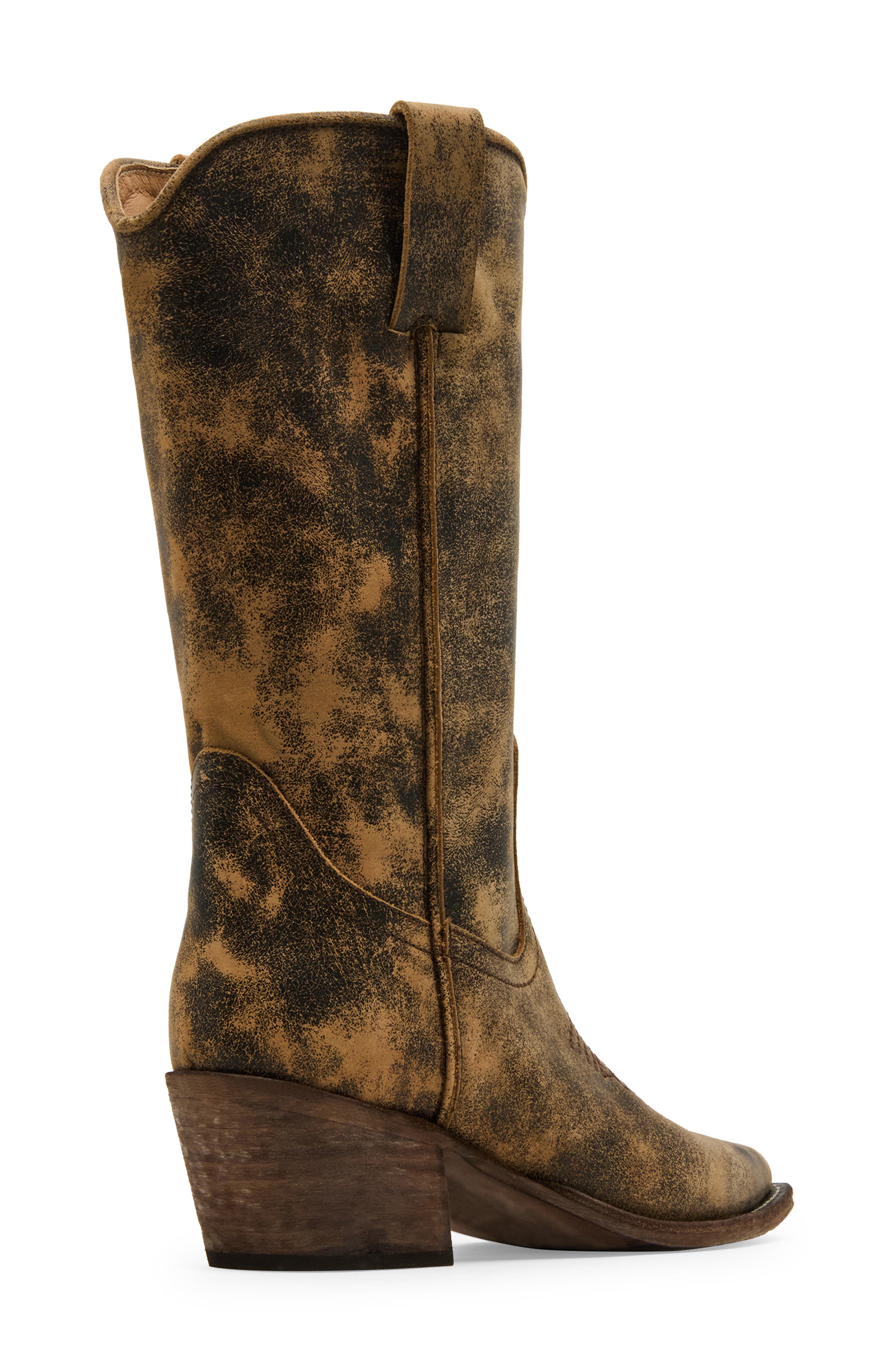 Steve Madden Albany Western Boot, Alternate, color, Brn Distre