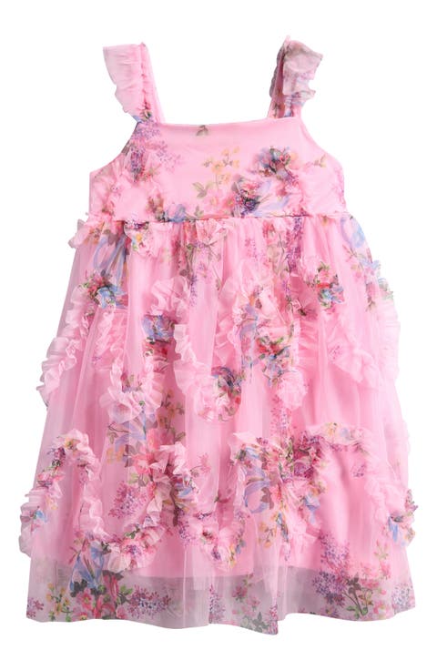 Kids' Cupcake Floral Ruffle Party Dress (Toddler & Little Kid)
