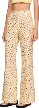 SANDRO Floral trousers
