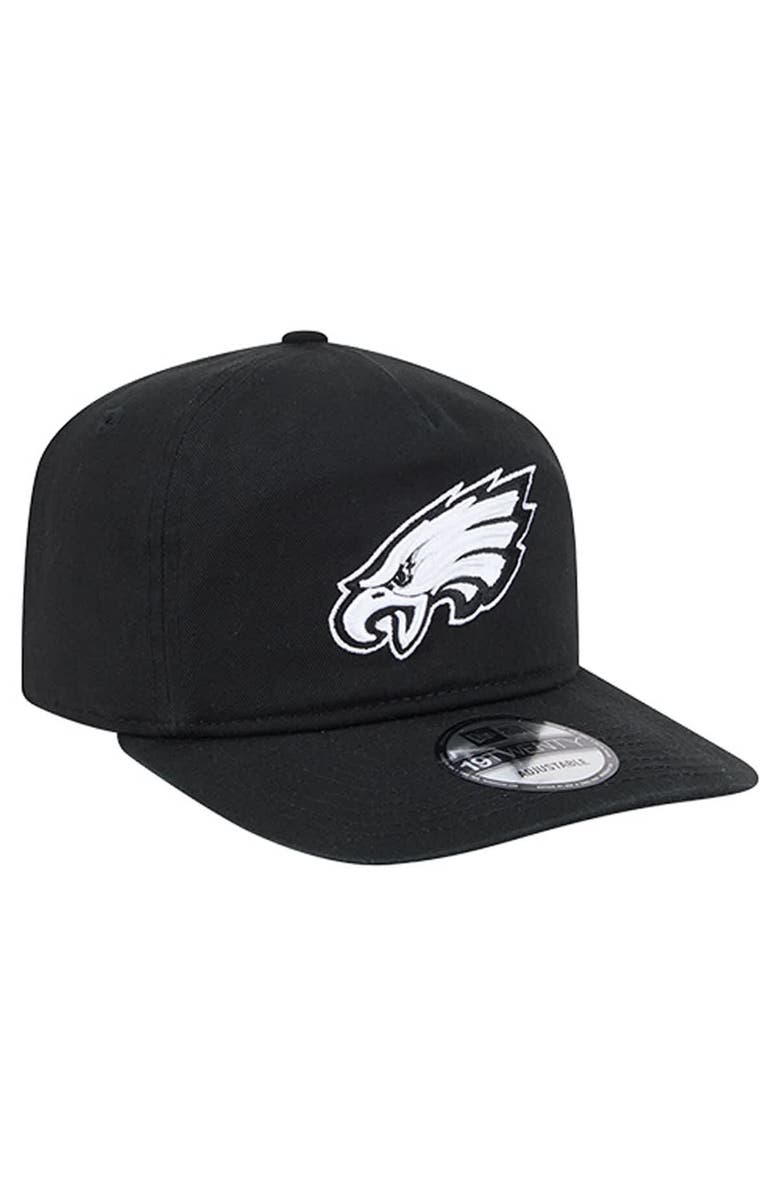 New Era Men's New Era  Black/White Philadelphia Eagles 19TWENTY Adjustable Hat, Alternate, color, 