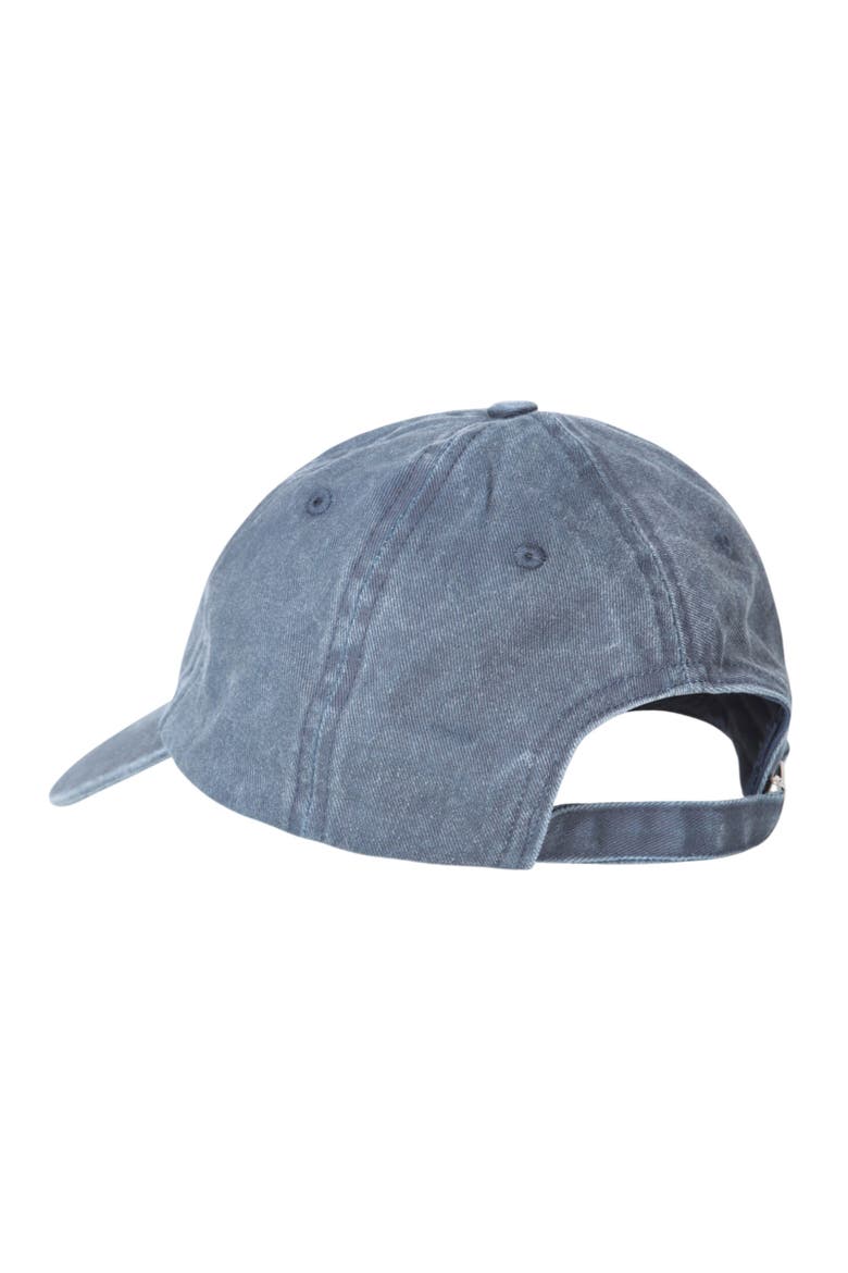 Laura Embroidered Baseball Cap, Alternate, color, Navy