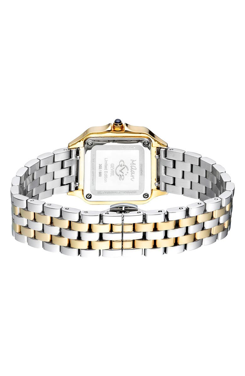 Women's Milan Diamond Dial Bracelet Watch, 27.5 mm