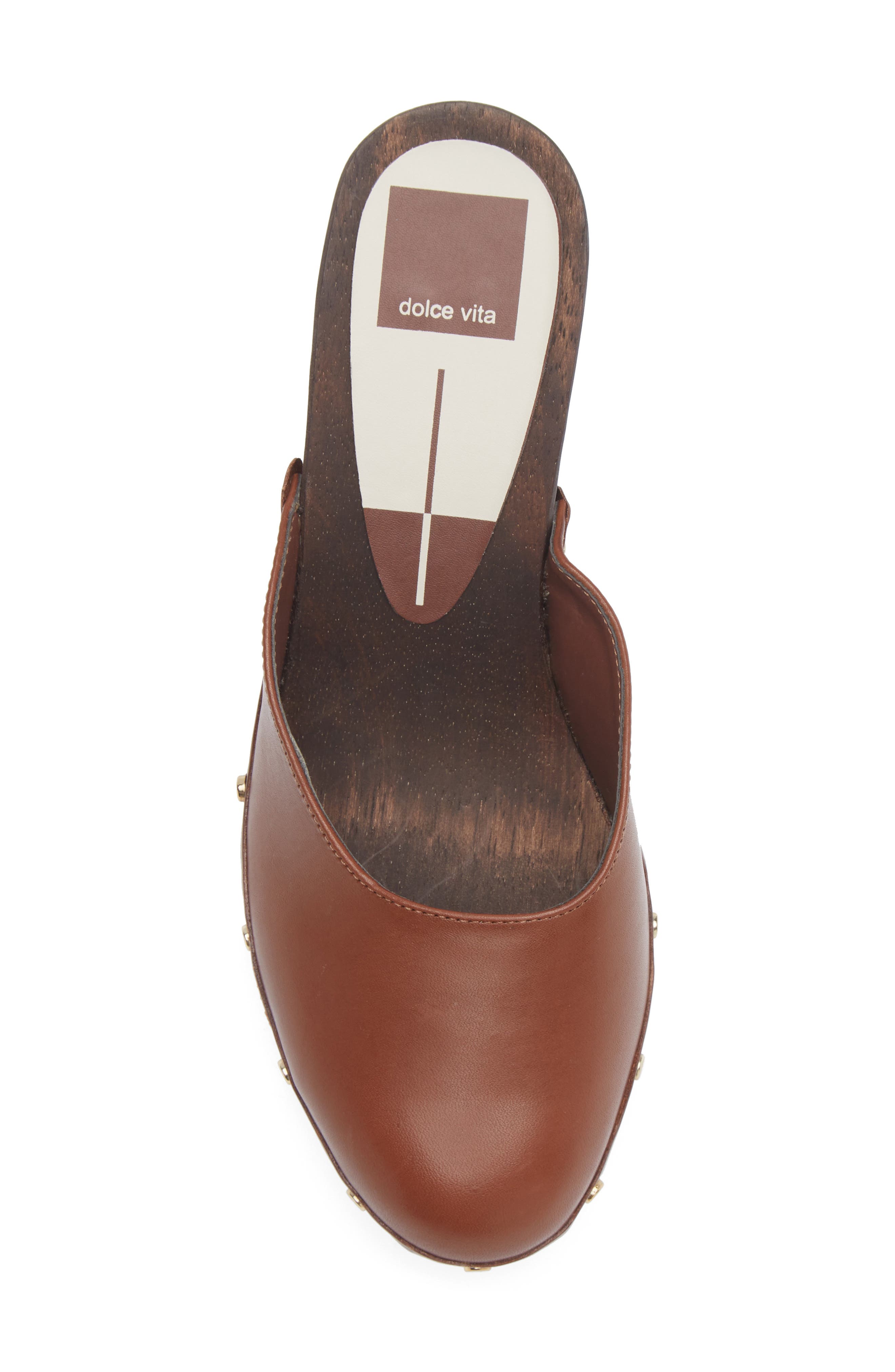 Dolce Vita Camyn Mule, Alternate, color, Brown Leather